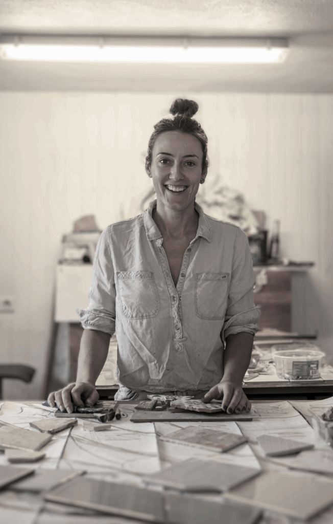 Elzarra artiste ateliers mosaïque présentation boucau bayonne biarritz anglet